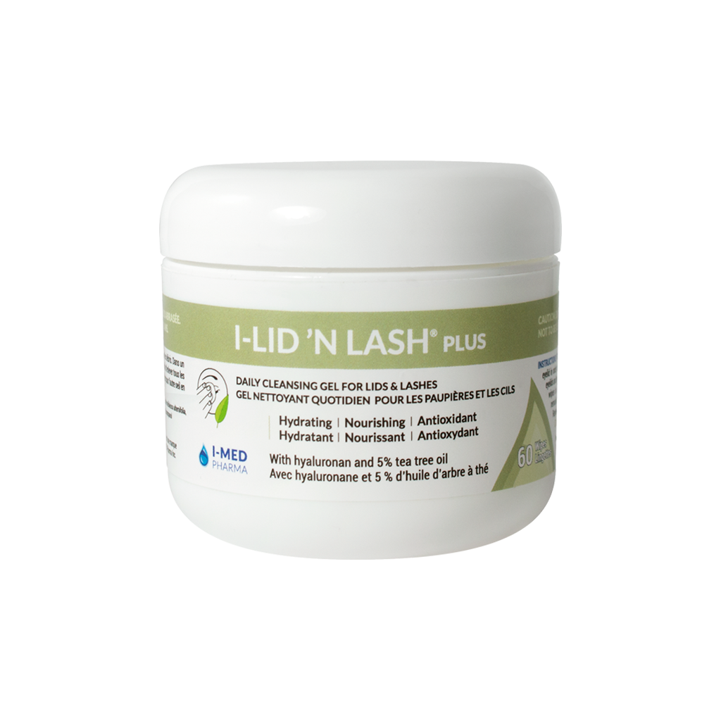 I-LID 'N LASH® Plus 眼部清洁湿巾