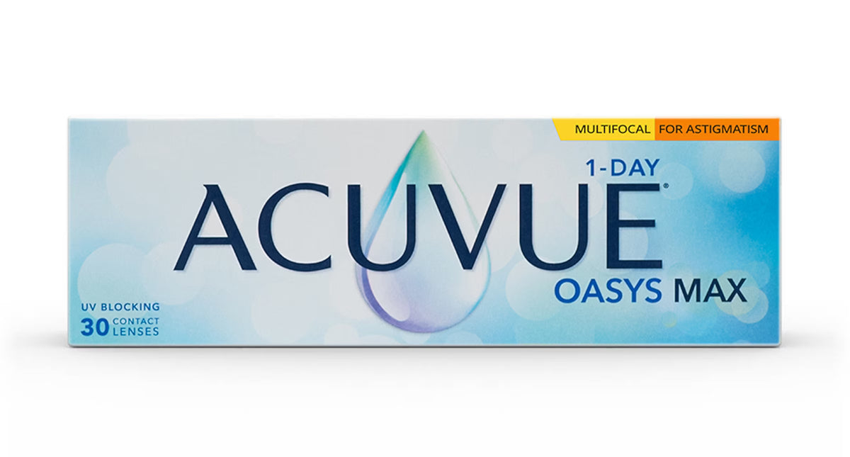 ACUVUE OASYS MAX 1-Day Multifocal for Astigmatism
