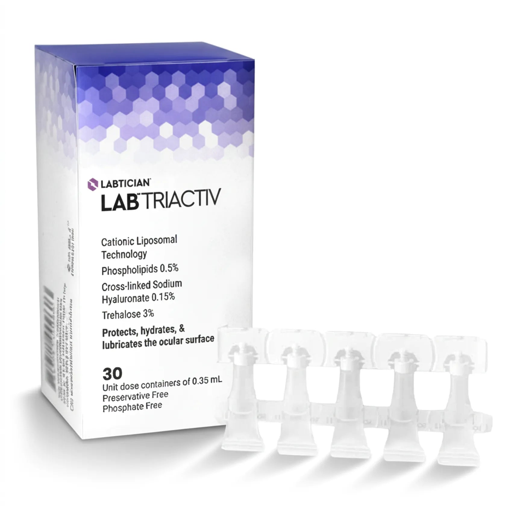 LAB™TRIACTIV Single Unit-Dose 三合一润眼液独立包装